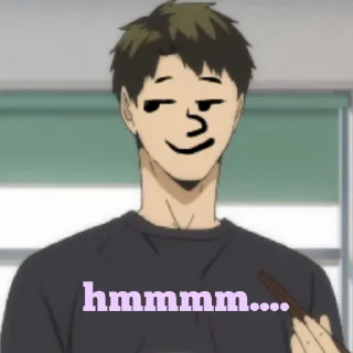 🌚 emoji Ushijima watoshi Telegram sticker 10 of 35