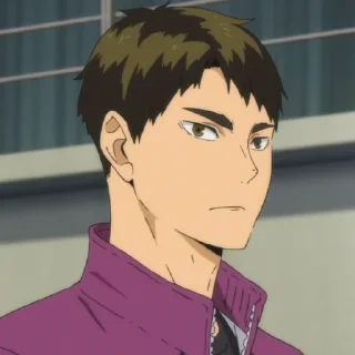 🖇️ emoji Ushijima Wakatoshi by @anime_stickersidn Telegram sticker 8 of 82