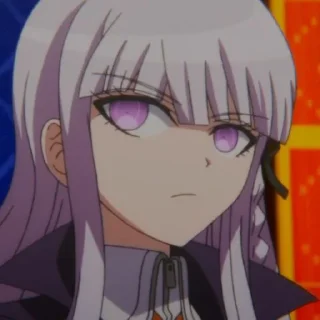 😋 emoji Kirigiri Kyoko Telegram sticker 18 of 26