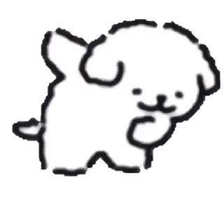 🐶 emoji 可爱修勾 Telegram sticker 22 of 42