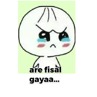 😢 emoji @KineticUchiha Sticker Pack Telegram sticker 18 of 92