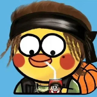😆 emoji ikun Telegram sticker 8 of 8