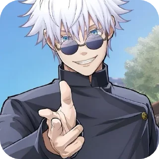 🎒 emoji Gojo:JC Telegram sticker 7 of 45