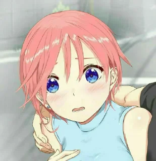 🍑 emoji Ichika nakano by : @stickerpackanakrp Telegram sticker 8 of 47
