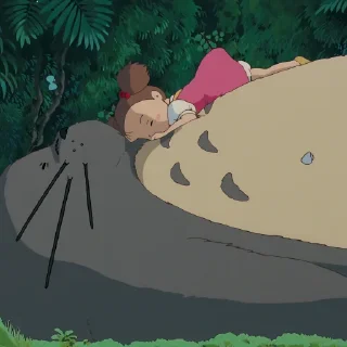 🌲 emoji My Neighbor Totoro 🌲 // @Anime_Sticker_noob Telegram sticker 21 of 57