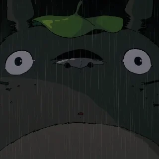 🌲 emoji My Neighbor Totoro 🌲 // @Anime_Sticker_noob Telegram sticker 13 of 57