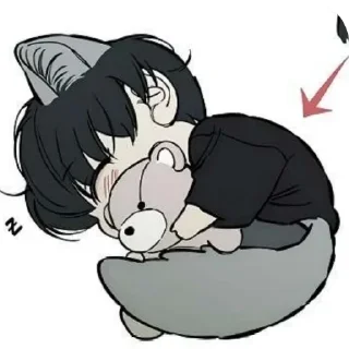 🐦 emoji Tears a withered flower manwha Telegram sticker 22 of 113