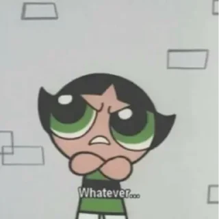 😒 emoji Cartoon pack by @gabriellasw16 Telegram sticker 21 of 70