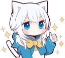 👍 emoji 小亦的卖萌表情包 Telegram sticker 5 of 119