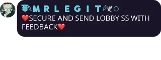 Sticker from LEGIT X STORE