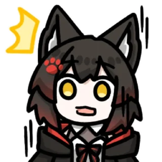 🍔 emoji 猫妖夜瞳喵 @zhaxia_cn Telegram sticker 14 of 16