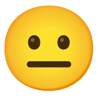 😑 emoji ᯼ ᵍᵒᵍᵍˡᵉЄᗰƠᒍƖƧ ┃@laddukadabba2 ᯼ Telegram sticker 7 of 50
