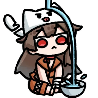 💧 emoji 天才加 @zhaxia_cn Telegram sticker 10 of 32