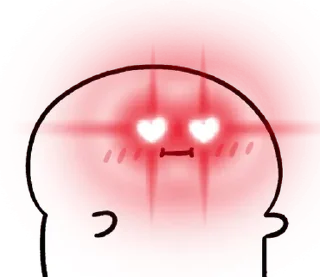 ⚪️ emoji love blob | @phstickerpackganern Telegram sticker 23 of 85