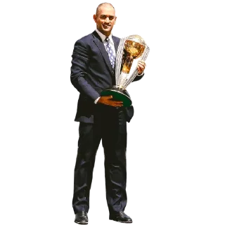 👔 emoji Cricket Worldcup 2011 - ll - @CricCollections Telegram sticker 13 of 87