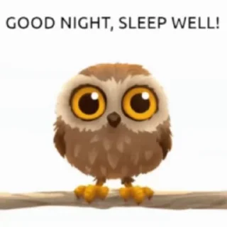 🌟 emoji The Midnight Owl @StickerbyLino Telegram sticker 12 of 20