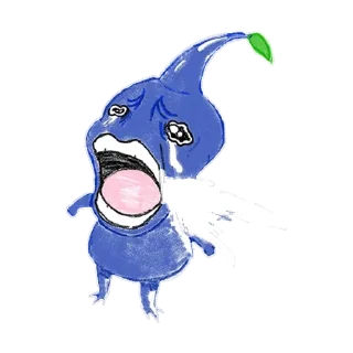 😭 emoji Pikmin Telegram sticker 3 of 76