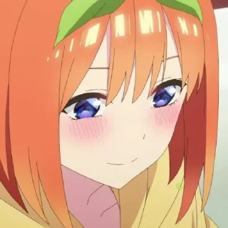 🌸 emoji Yotsuba nakano @HarelynChalindra Telegram sticker 7 of 24