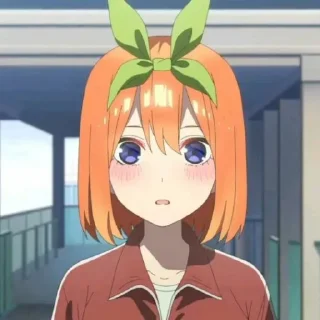 🌸 emoji Yotsuba nakano @HarelynChalindra Telegram sticker 18 of 24
