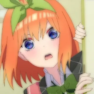 Sticker from Nakano Yotsuba: @yukiesticker