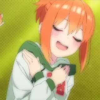 🍊 emoji Nakano Yotsuba: @yukiesticker Telegram sticker 9 of 55