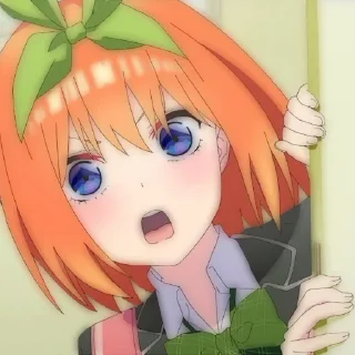 Sticker from Nakano Yotsuba: @yukiesticker