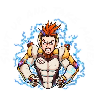 😡 emoji Stickers @GBLse | @GBListing +99 CEX Listing | Cheap | Trust 🇦🇪 Telegram sticker 23 of 30