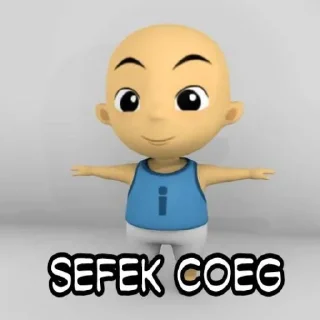 😱 emoji Njir Sefek Coeg Telegram sticker 5 of 14