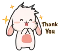 🙏 emoji Rabbit Telegram sticker 23 of 40
