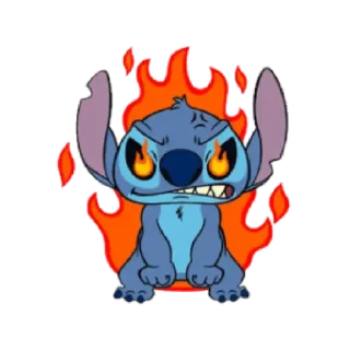 😡 emoji MOON Telegram sticker 3 of 12