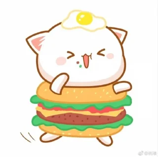 🐱 emoji Cotton Catty by @taerastickers Telegram sticker 12 of 74