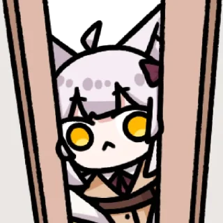 🤨 emoji 雪奈幽凛 @zhaxia_cn Telegram sticker 6 of 32