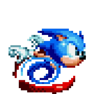 🏃‍♂️ emoji Sonic Mania Telegram sticker 22 of 92