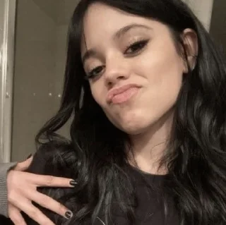 😜 emoji Jenna Ortega Stickers by SYM Telegram sticker 16 of 25
