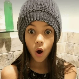 😮 emoji Jenna Ortega Stickers by SYM Telegram sticker 8 of 25