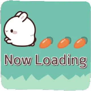 💬 emoji 白兔君的招呼 全螢幕貼圖_kal Telegram sticker 22 of 24