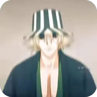 🥶 emoji BLEACH = Yoruichi SIRF MERI HAI 🌝 Telegram sticker 9 of 60