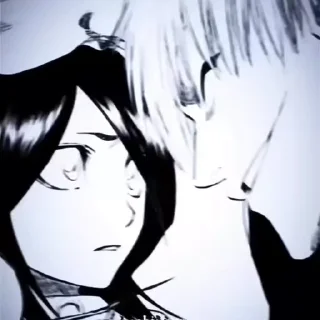 🎈 emoji BLEACH = Yoruichi SIRF MERI HAI 🌝 Telegram sticker 22 of 60