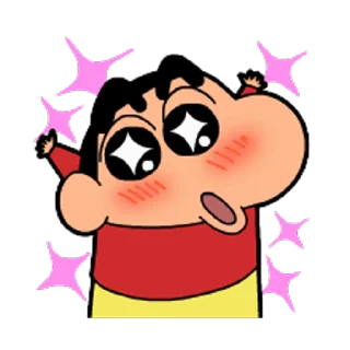 🤩 emoji Crayon Shinchan Telegram sticker 2 of 50