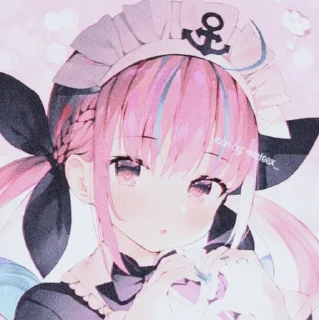 🌸 emoji Minato Aqua @munguttikel Telegram sticker 6 of 15