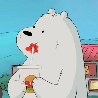 ❄️ emoji ❄️༄. ꒰Ice Bear꒱ @sejarahujan Telegram sticker 21 of 45
