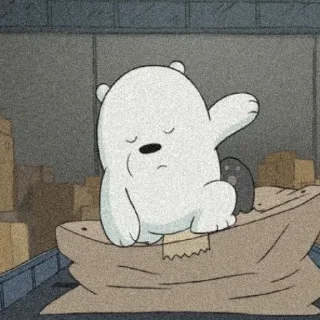 ☁️ emoji ice bear°•°• @howtogetaris Telegram sticker 9 of 47