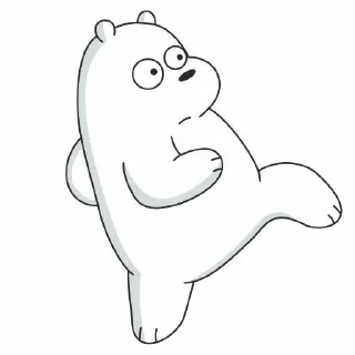 😬 emoji ice bear gemay : : @slowcly Telegram sticker 21 of 25
