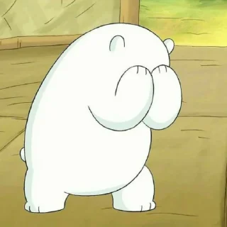 ❄️ emoji ❄️༄. ꒰Ice Bear꒱ @sejarahujan Telegram sticker 5 of 45