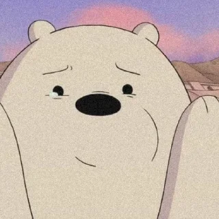 Sticker from ice bear°•°• @howtogetaris