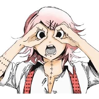 😱 emoji джузо и сквизя канон Telegram sticker 21 of 87