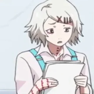 📓 emoji джузо и сквизя канон Telegram sticker 8 of 87