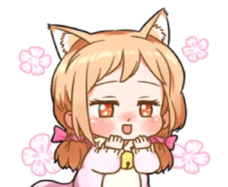 ☺️ emoji cat-like lover | @cutestickers4you Telegram sticker 21 of 29