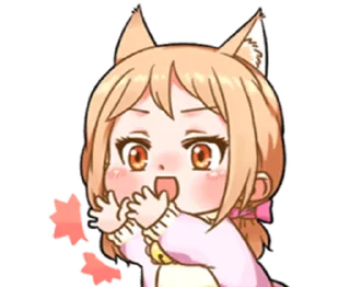 👏 emoji cat-like lover | @cutestickers4you Telegram sticker 22 of 29