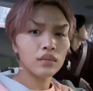 🤨 emoji NCT meme :: Vee Telegram sticker 13 of 22